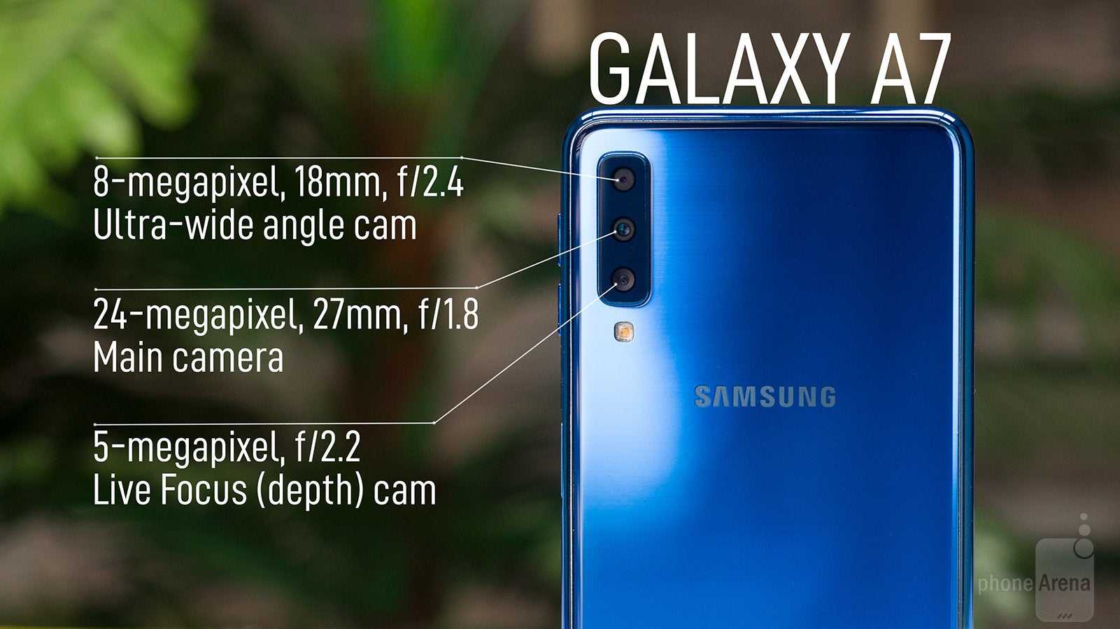 Samsung galaxy a7 2018 года - обзор характеристик