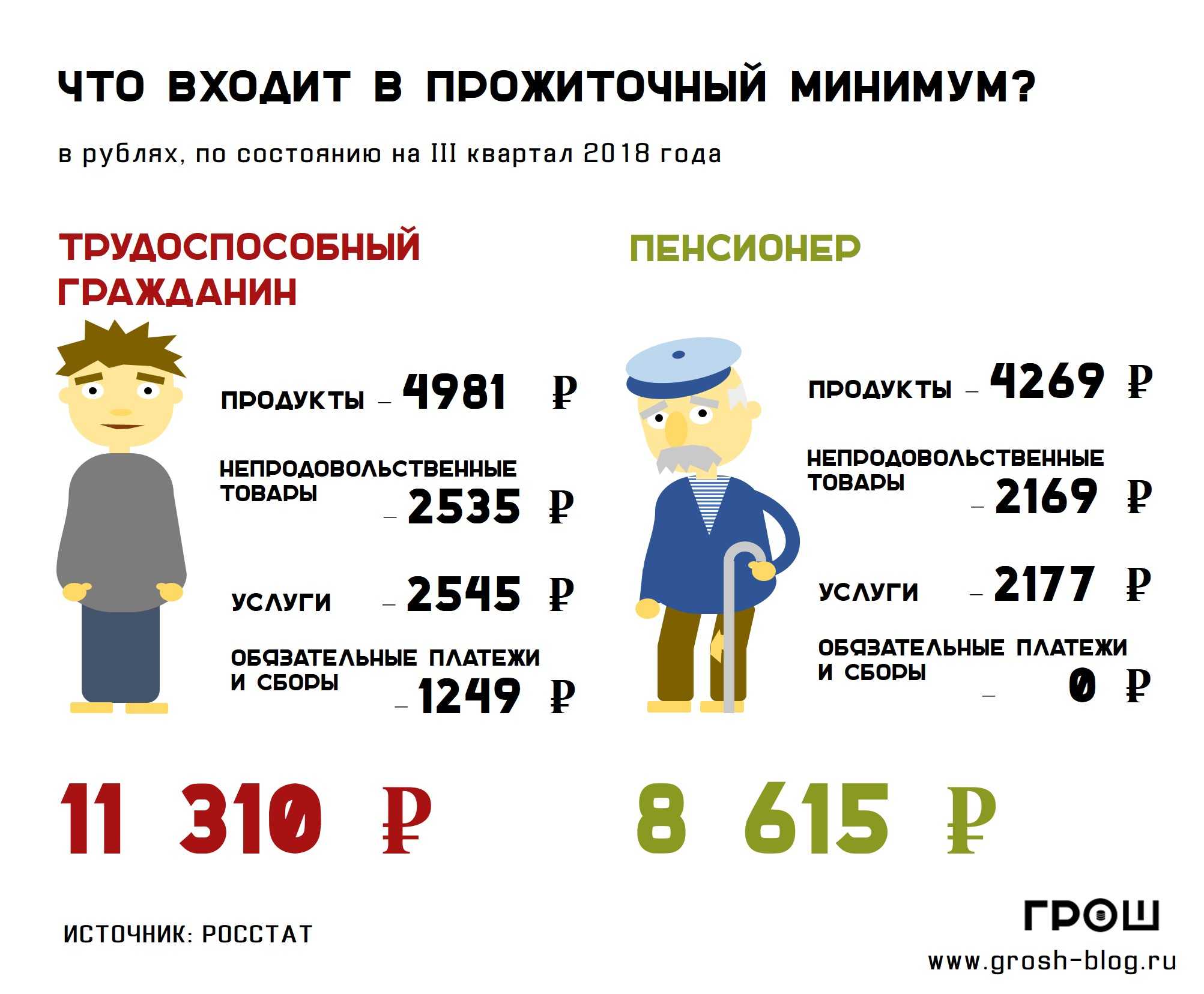 Что входит в прожиточный минимум: сумма, перечень товаров и услуг | буква права 2023