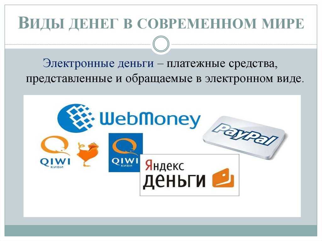 Электронные деньги