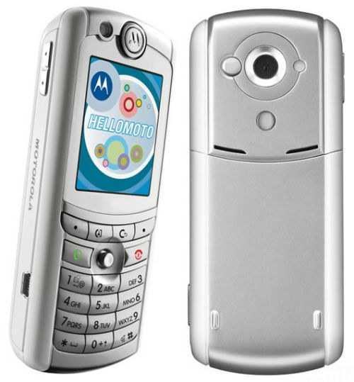 Сотовый телефон motorola e380