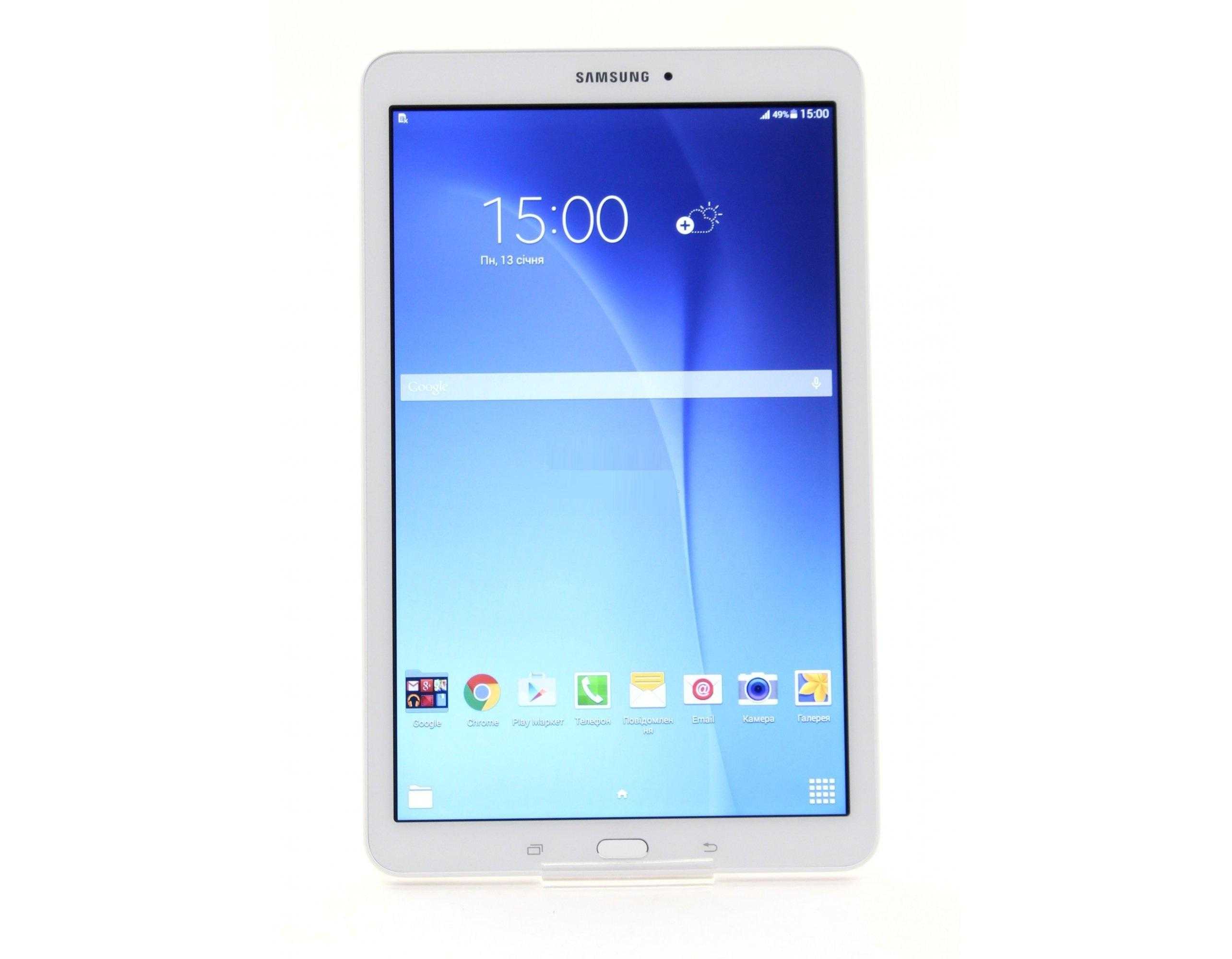 Обзор планшета samsung galaxy tab e