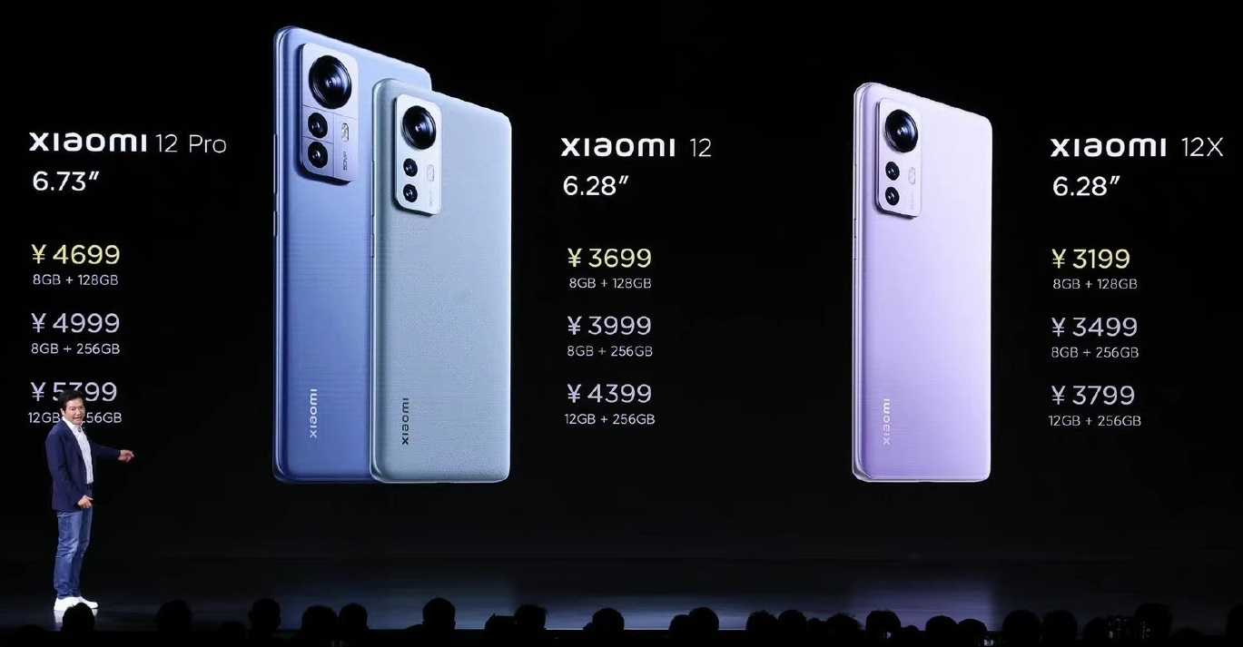 Какой смартфон лучше: xiaomi 12 или xiaomi 12x?