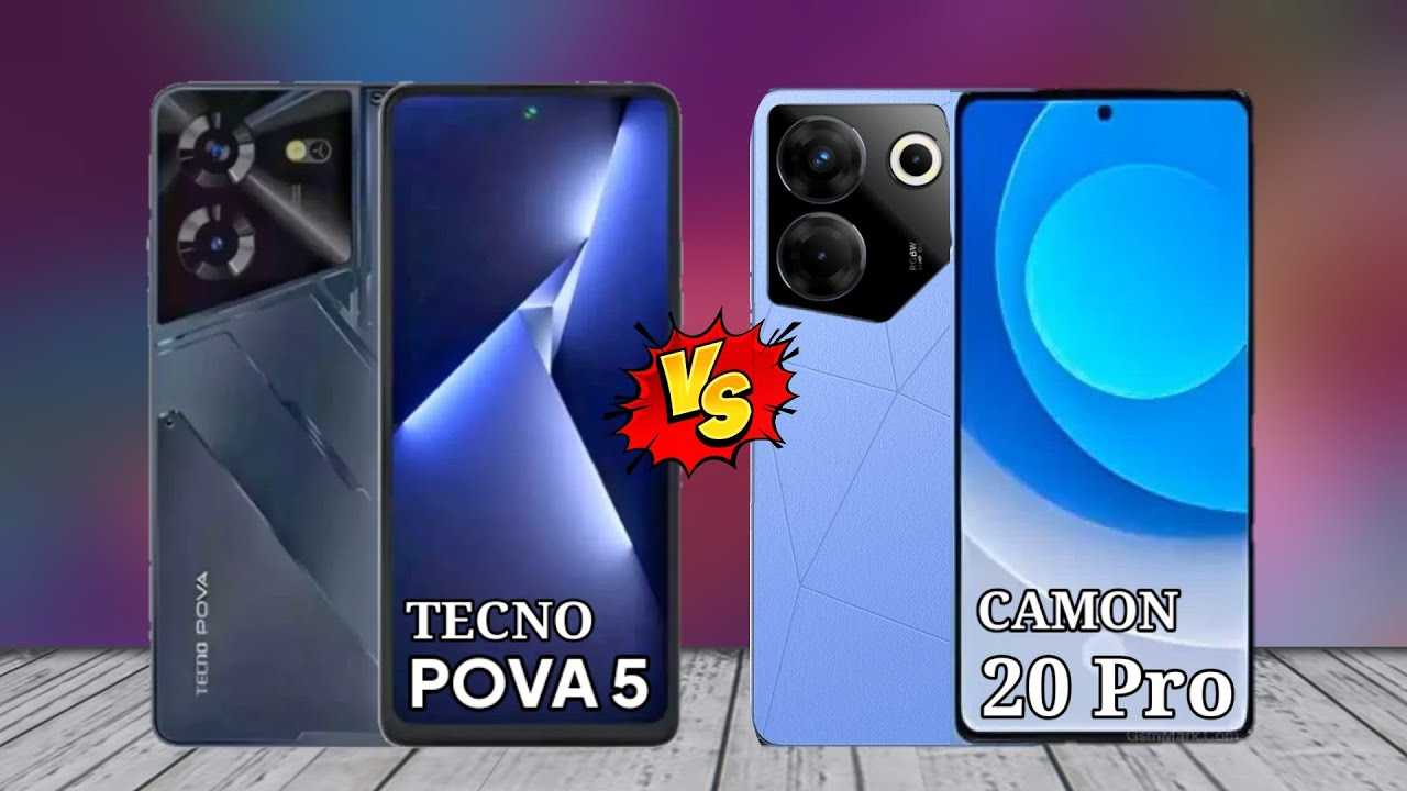 Сравнение всех параметров Tecno Camon 20 и Tecno Camon 20 Pro: Что лучше выбрать: Tecno Camon 20 или Tecno Camon 20 Pro
