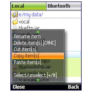 Bluetooth ftp на android