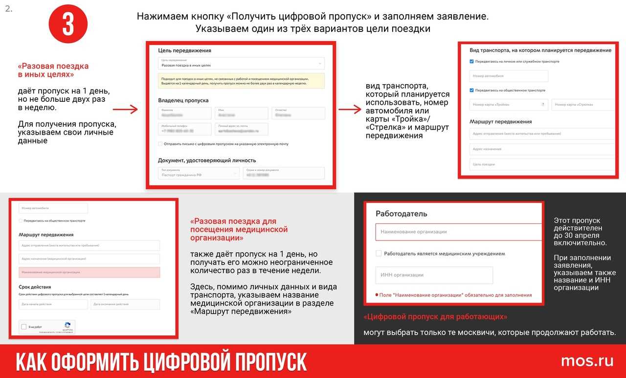 Тройка.мос.ру - цифровой пропуск