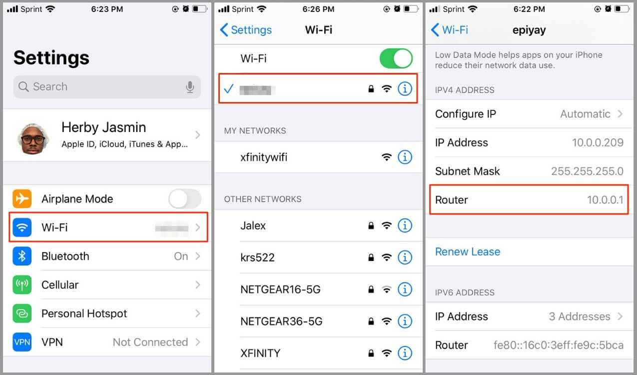 Смотрим ip-адрес на телефоне android