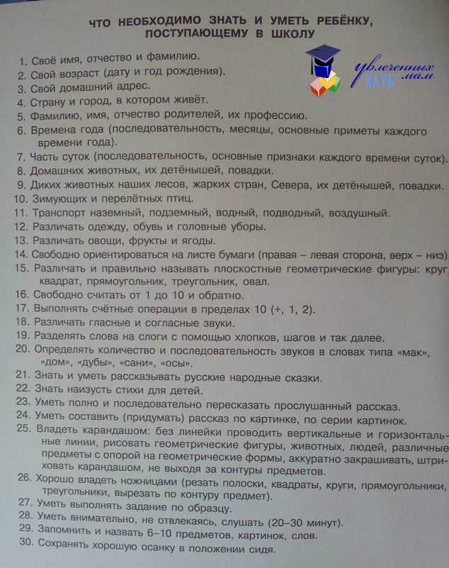 Подготовка к первому классу школы: как подготовить ребенка к начальной школе