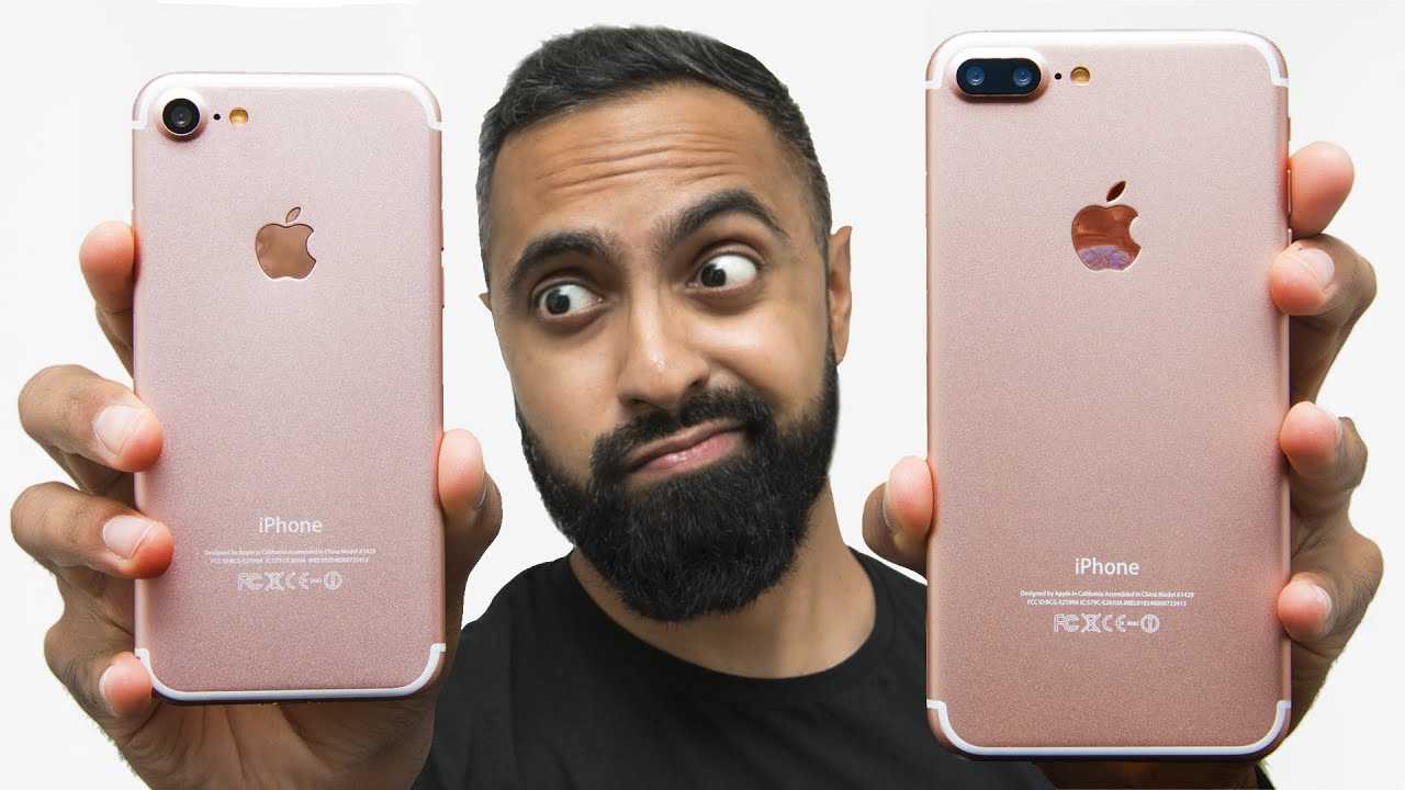 Что лучше iphone 7 или iphone 7 plus - сравнительная характеристика