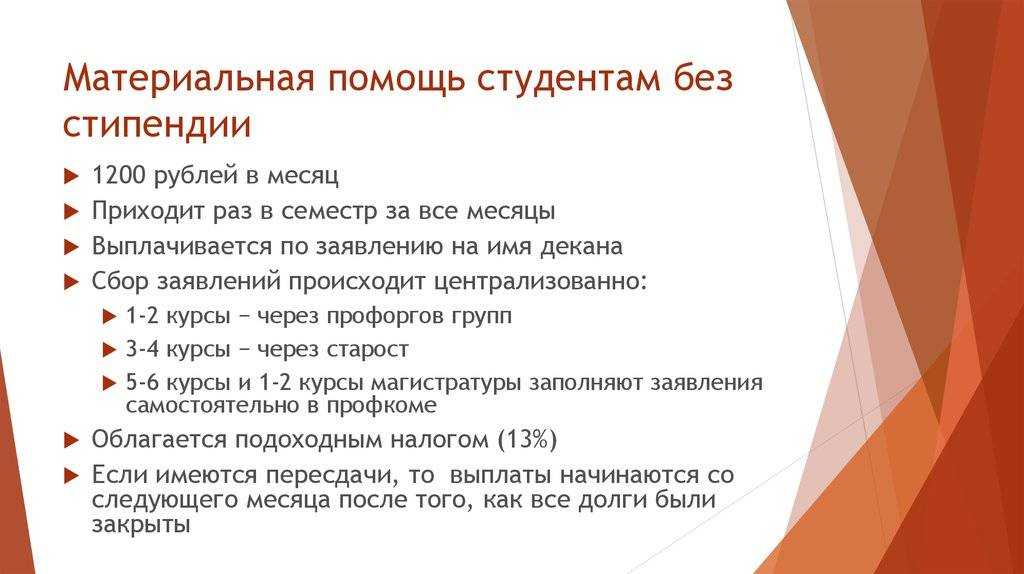 Какие выплаты положены по закону студентам в 2022 году