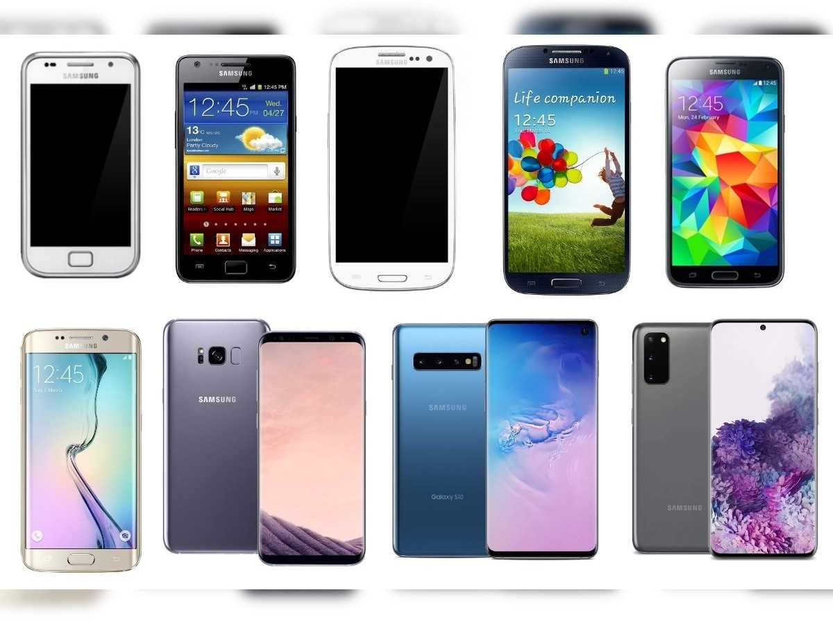 Ознакомление с линейкой смартфонов samsung