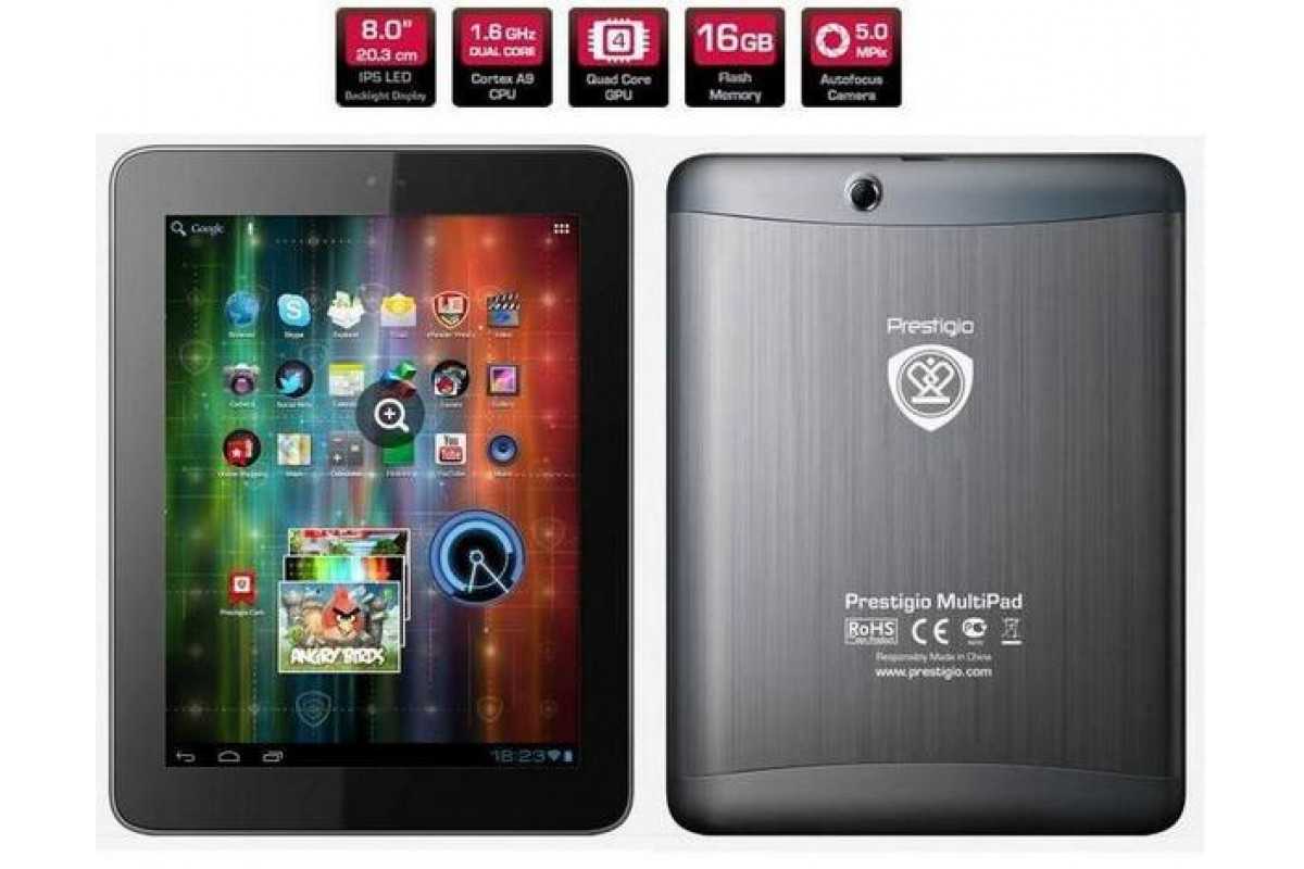 Отзывы на планшет prestigio multipad 8.0 ultraduo