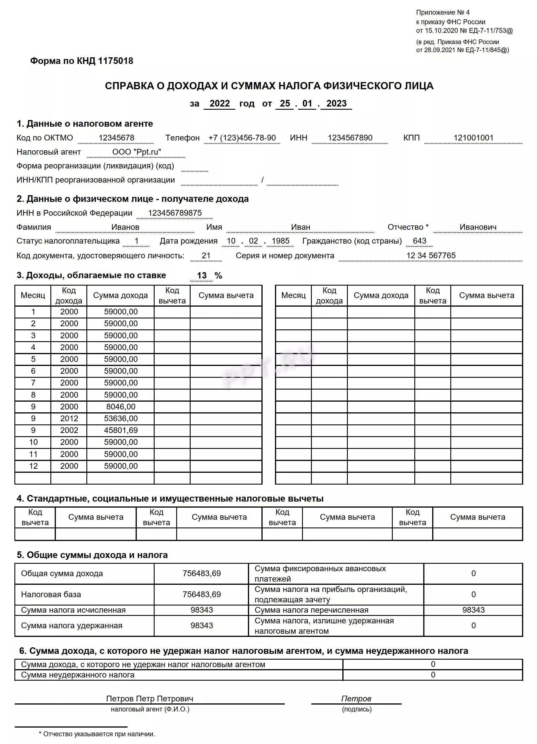 Как получить справку о доходах работающему или неработающему пенсионеру