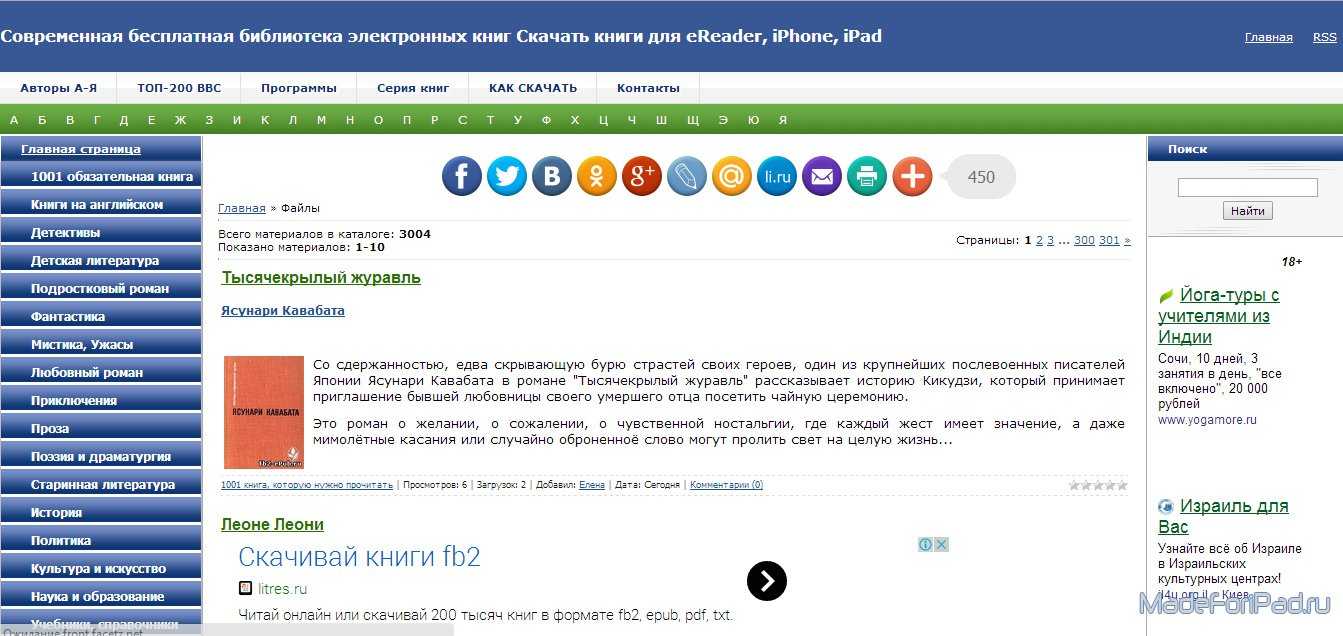 Бесплатные приложения для чтения книг на айфоне