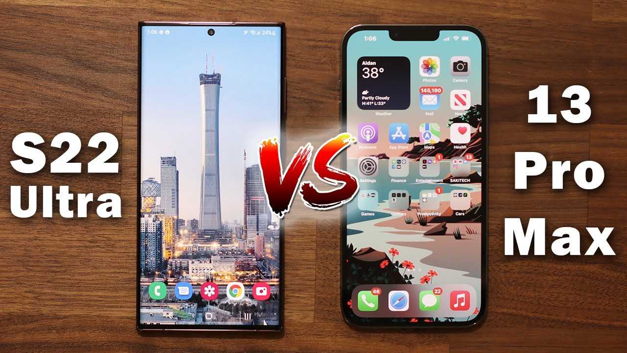 Samsung galaxy s22 ultra vs. iphone 13 pro max: which flagship phone to choose in 2022? | nextpit