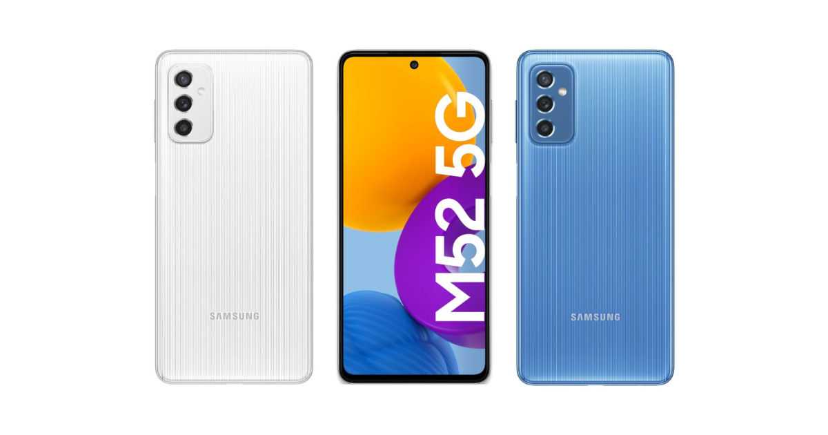 Samsung galaxy a52s 5g vs samsung galaxy m52 5g: compare specifications, price | gadgets now