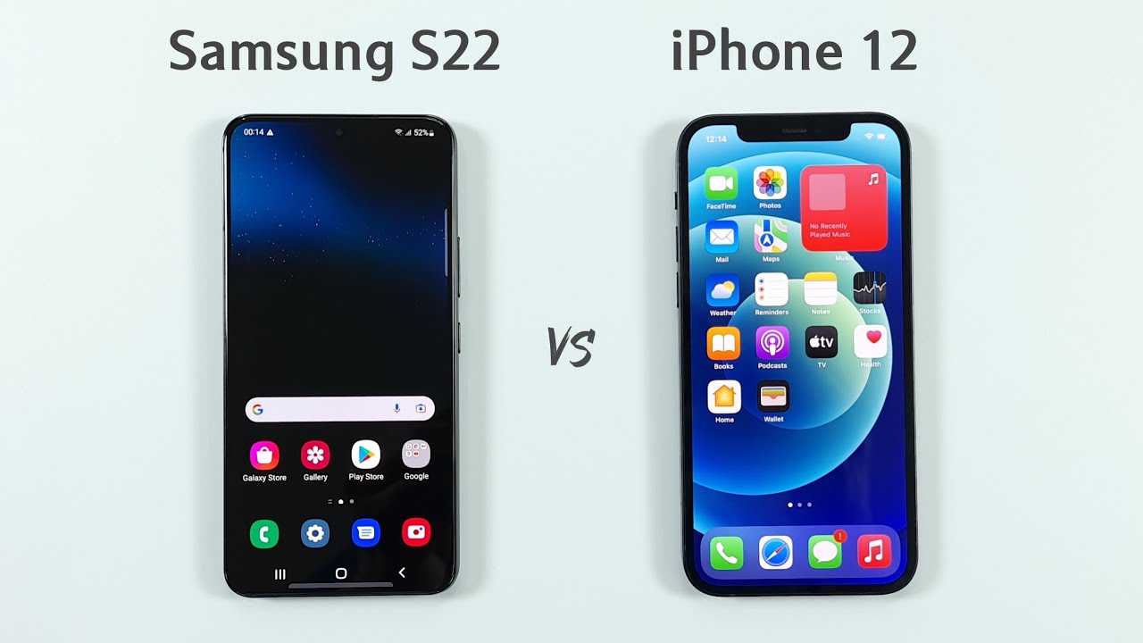 Сравнение производительности смартфонов iphone 13 и galaxy s22