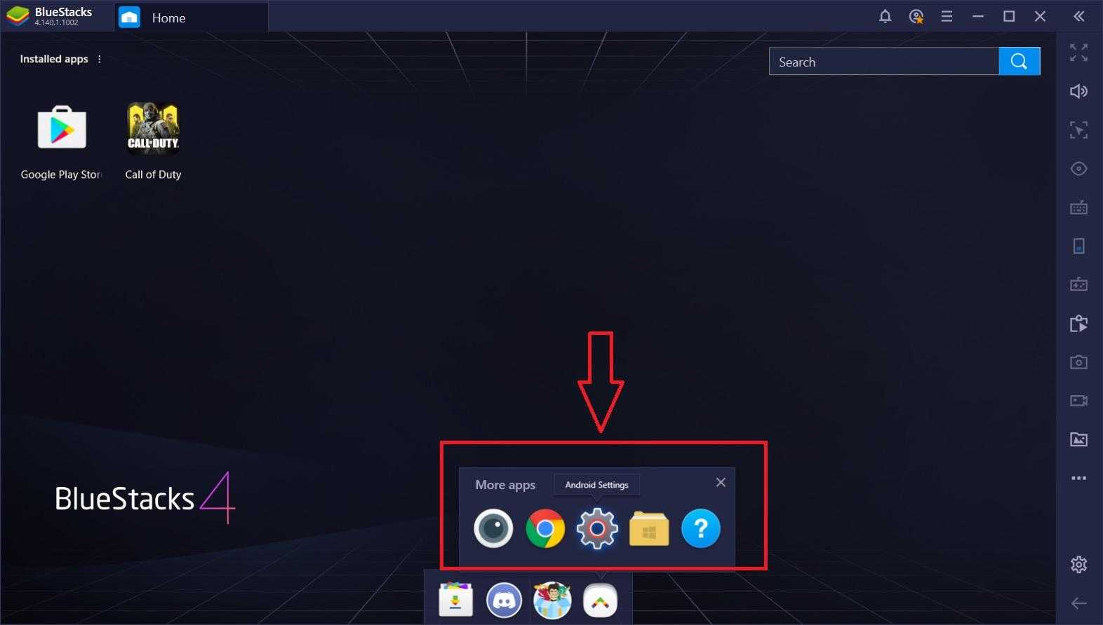 Bluestacks как сменить страну