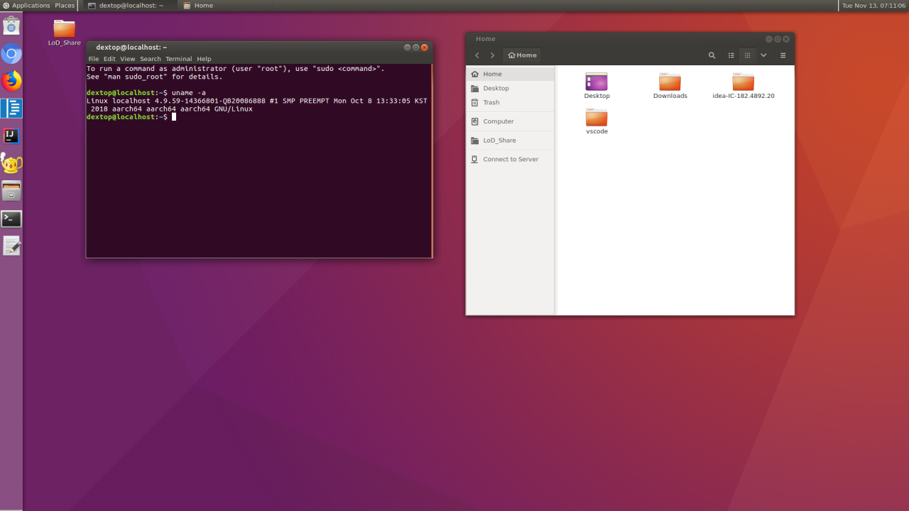 Установка дистрибутивов linux рядом с android