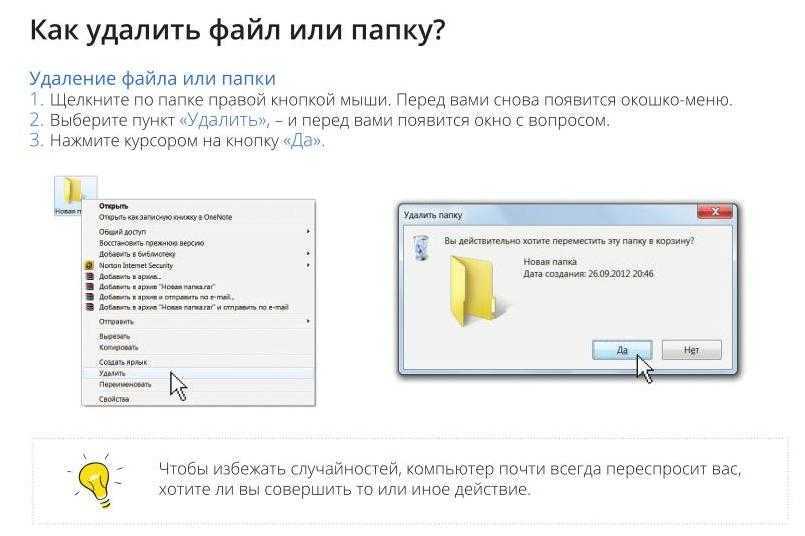 Не могу удалить файл или папку с компьютера!