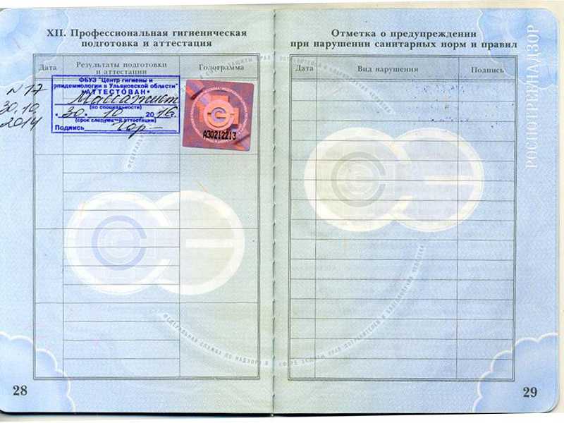 Все про медицинскую книжку в 2022 году