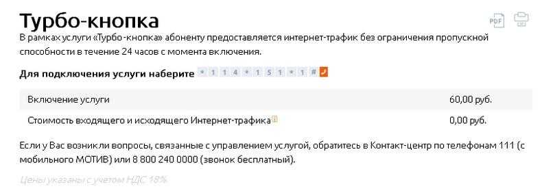 Что такое Турбокнопка