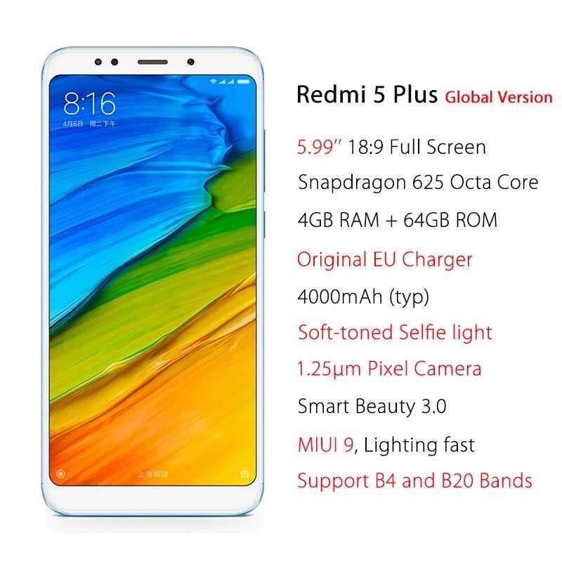 Обзор xiaomi redmi 5 и redmi 5 plus