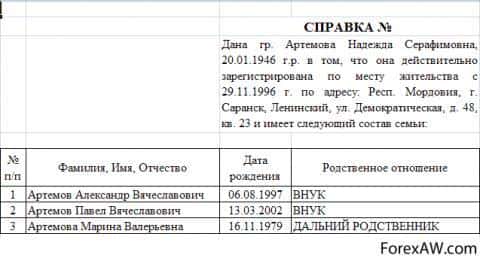 Справка о составе семьи через госуслуги: пошаговая инструкция