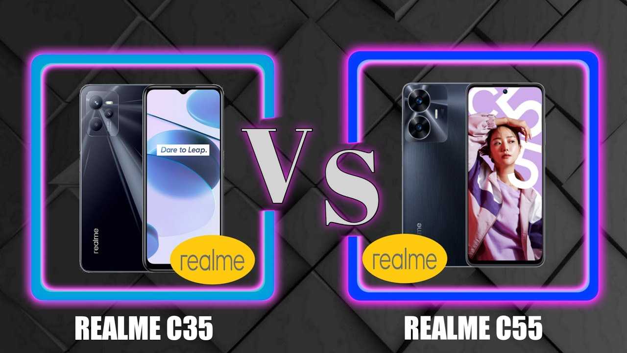 Realme 9i vs realme c55: compare specifications, price | gadgets now