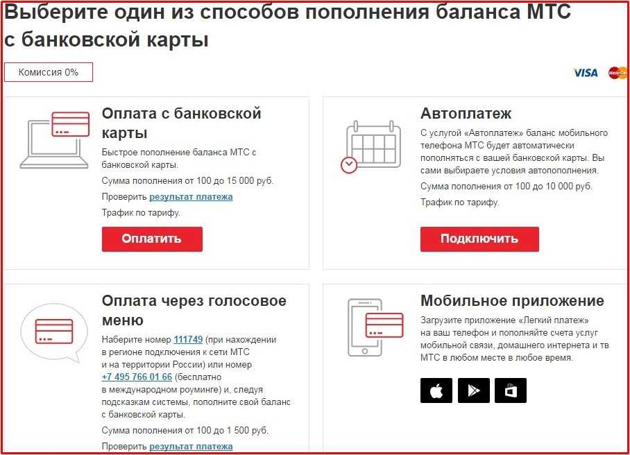 Мтс: перевод денег с телефона на телефон бесплатно