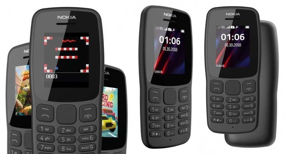 Анонс новых nokia 105, 106, 110: вечная классика